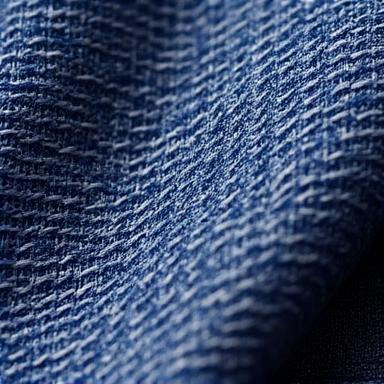 Dettaglio ravvicinato della trama di un tessuto Twill di lusso